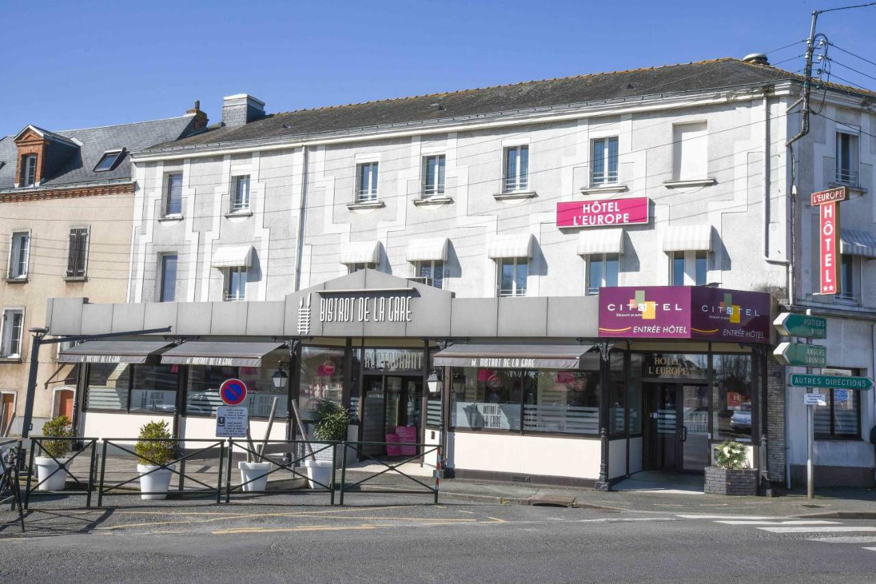 Cit'Hotel L'Europe - Cholet Gare Exterior foto